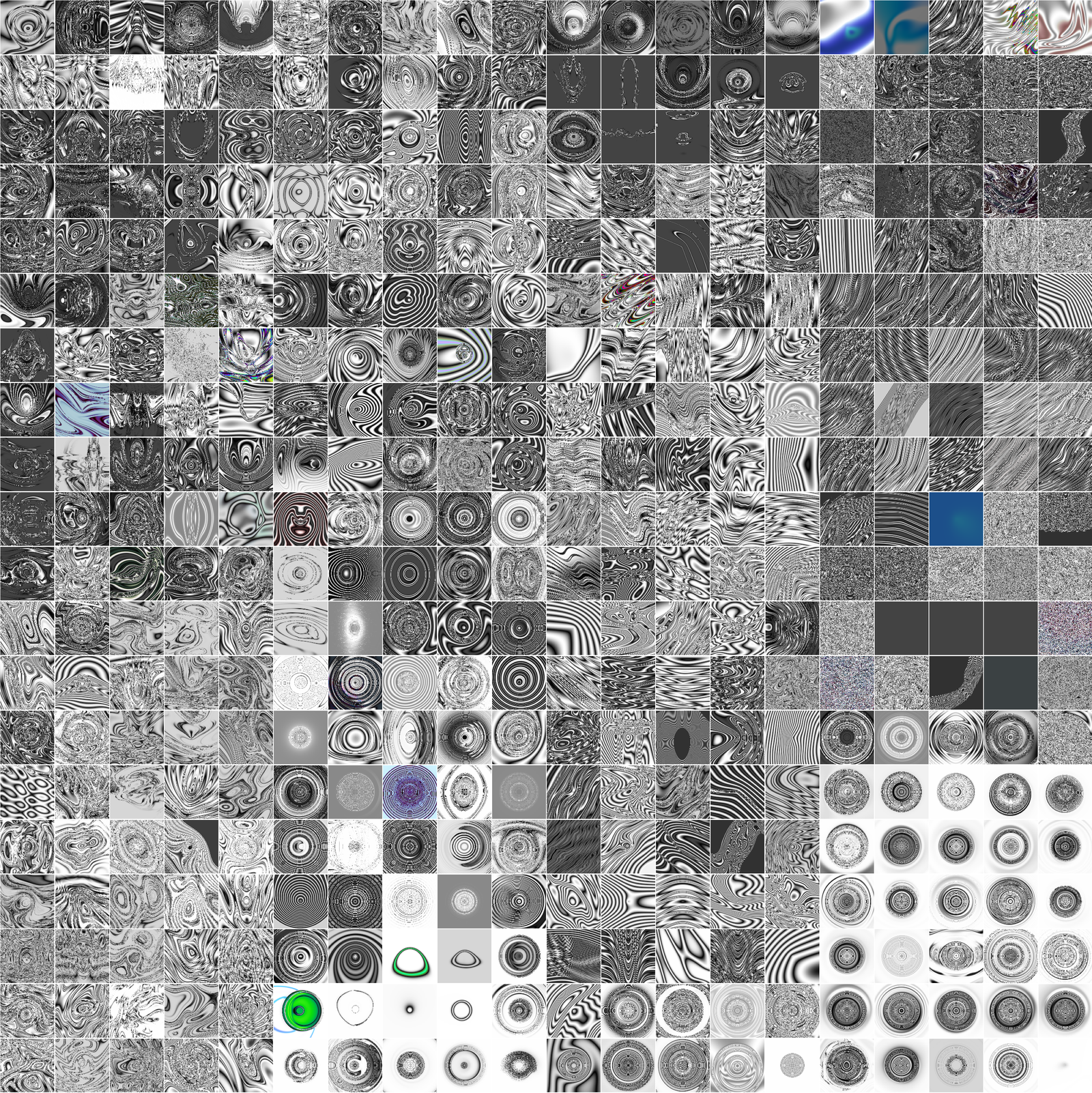 High-frequency adversarial-looking patterns from the 1000-agent run.
